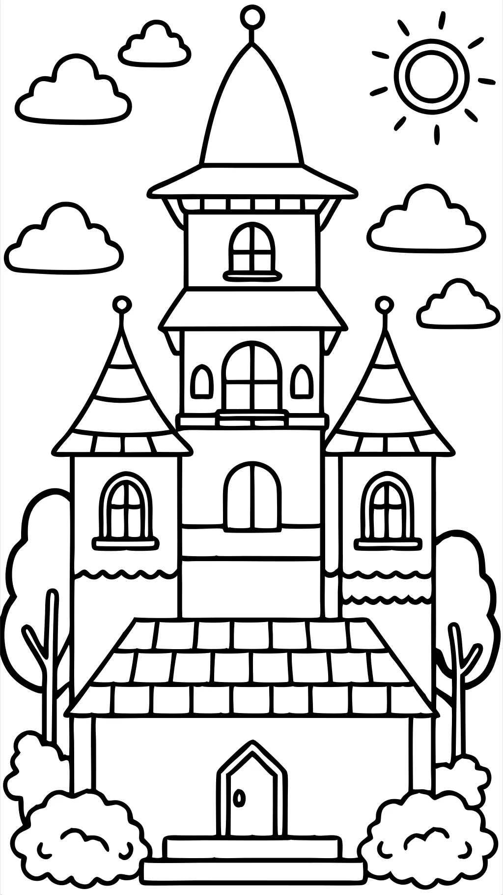 building coloring pages